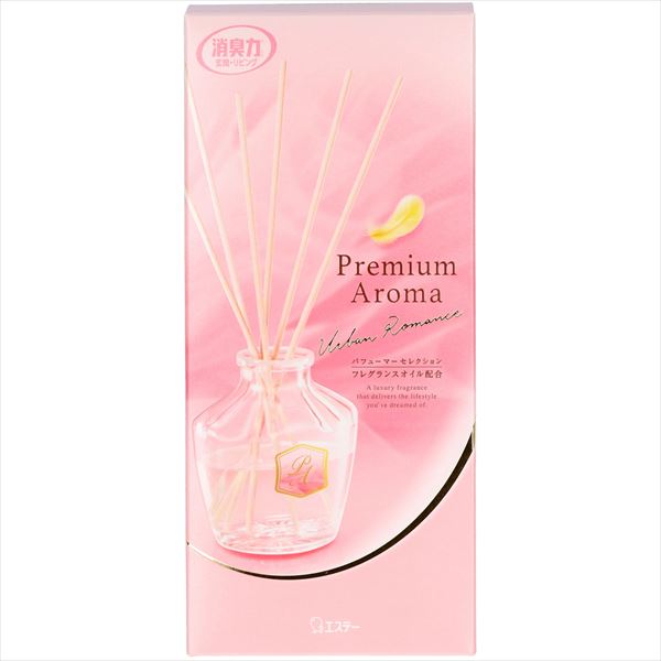 お部屋の消臭力　プレミアムアロマスティック　本体　アーバンロマンス　５０ＭＬ 【エステー】