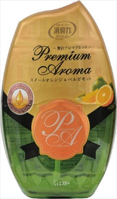 玄関・リビング用消臭力　Premium　Aroma　スィートオレンジ＆ベルガモット 【芳香剤・部屋用】