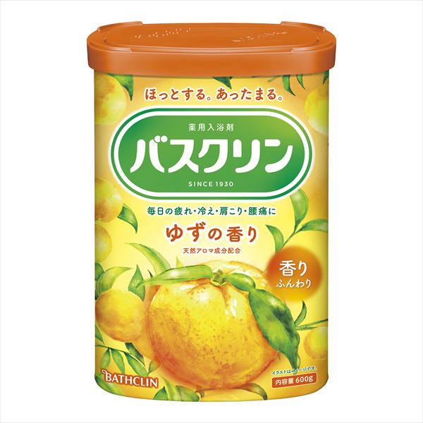 バスクリン　ゆずの香り　６００ｇ 【 バスクリン 】 【 入浴剤 】