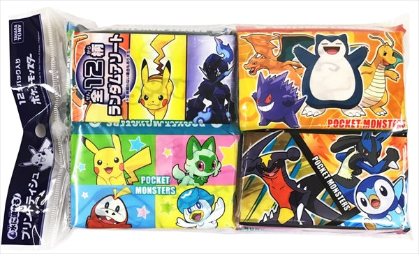 ポケットティシュ　ポケモン１２コパック 【 ハヤシ商事 】 【 ティッシュ 】