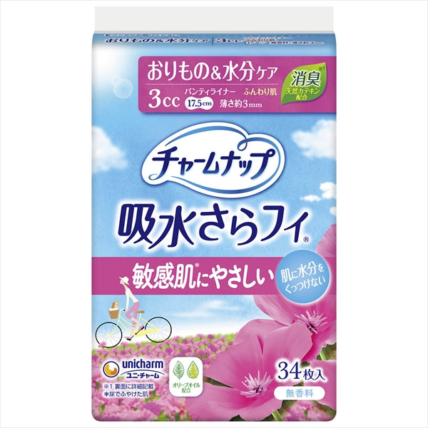 チャームナップふんわり肌３４枚 【 ユニ・チャーム（ユニチャーム） 】 【 生理用品 】