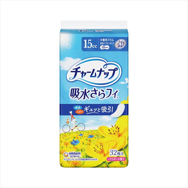 チャ－ムナップ少量用３２枚 【 ユニ・チャーム（ユニチャーム） 】 【 生理用品 】