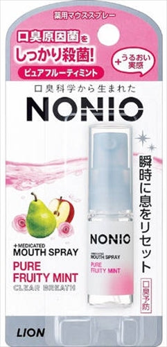 NONIO（ノニオ）　マウススプレー　ピュアフルーティミント 【 ライオン 】 【 マウスウォッシュ 】