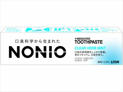 ＮＯＮＩＯハミガキ　クリアハーブミント　３０ｇ 【 ライオン 】 【 歯磨き 】