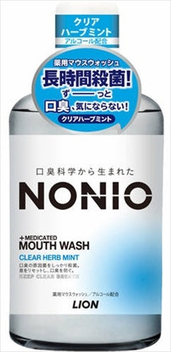 ＮＯＮＩＯマウスウォッシュ　クリアハーブミント　６００ＭＬ 【 ライオン 】 【 マウスウォッシュ 】