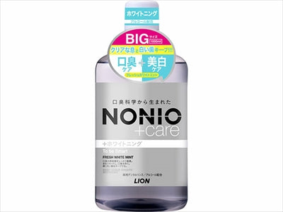 ＮＯＮＩＯプラスホワイトニング　デンタルリンス　１０００ｍｌ 【ライオン】 【マウスウォッシュ】