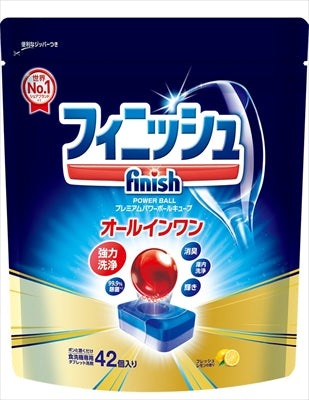 フィニッシュオールインワンプレミアムパワーボールキューブM 【レキッドベンキーザー】 【食器用洗剤】