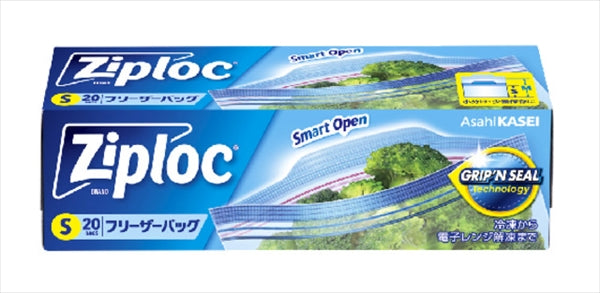 ジップロック　フリーザーバッグ　Ｓ２０枚 【 旭化成ホームプロダクツ 】 【 保存容器 】
