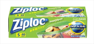 ジップロック お手軽バッグS40枚入 【 旭化成ホームプロダクツ 】 【 台所用品 】