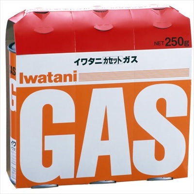イワタニ カセットガス オレンジ 3本組 CB-250-OR 【 岩谷産業 】 【 着火剤 】