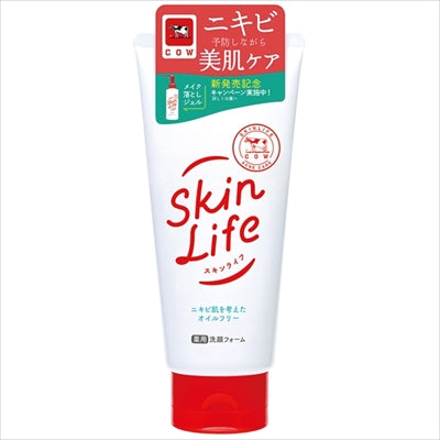 スキンライフ　薬用洗顔フォーム・１３０ｇ 【牛乳石鹸共進社】 【洗顔・クレンジング】