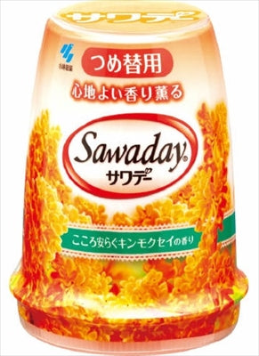 サワデー　つめ替用　こころ安らぐキンモクセイの香り 【 小林製薬 】 【 芳香剤・トイレ用 】