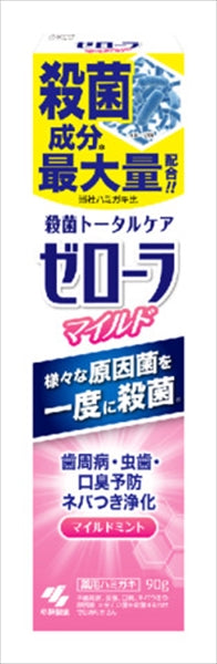 ゼローラ　マイルドミント　９０Ｇ 【 小林製薬 】 【 歯磨き 】