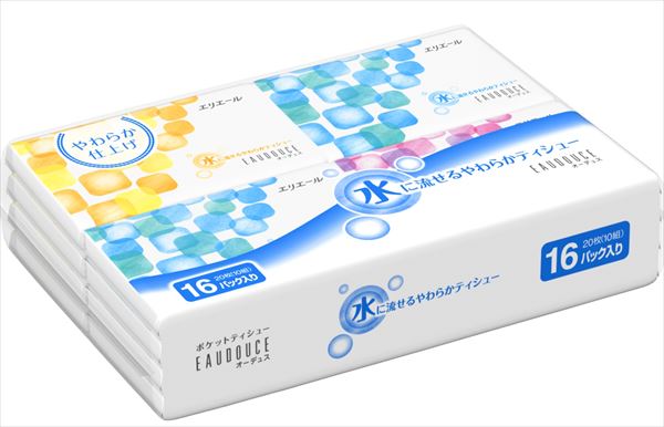 エリエールオーデュスポケット１０Ｗ１６Ｐ 【 大王製紙 】 【 ティッシュ 】