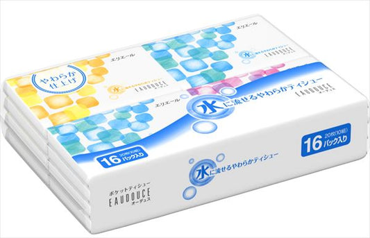 エリエールオーデュスポケット１０Ｗ１６Ｐ 【 大王製紙 】 【 ティッシュ 】