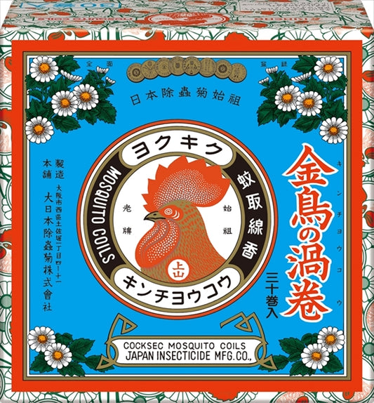 金鳥の渦巻Ｖ　３０巻（紙函） 【 大日本除虫菊（金鳥） 】 【 殺虫剤・ハエ・蚊 】