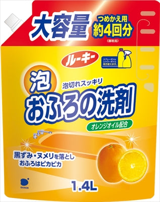 ルーキーおふろ洗剤詰替特大１４００ＭＬ 【 第一石鹸 】 【 住居洗剤・お風呂用 】