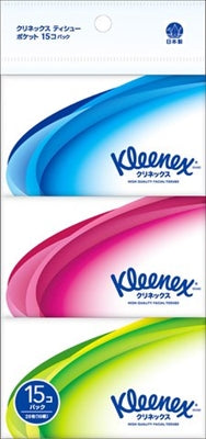 クリネックスティシューポケット１５コパック 【 日本製紙クレシア 】 【 ティッシュ 】