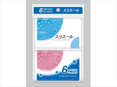 エリエールティシュー（ポケット）１０Ｗ６Ｐ 【 大王製紙 】 【 ティッシュ 】