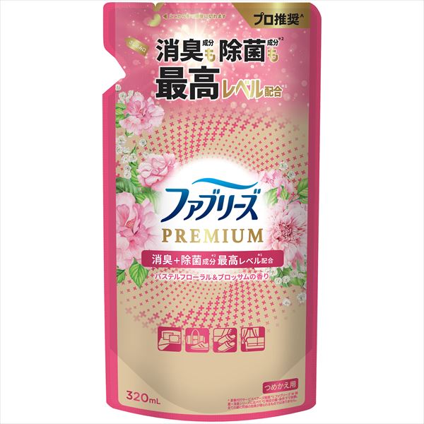 ファブリーズＷ除菌＋消臭プレミアムパステルフローラル＆ブロッサムの香りつめかえ 【芳香剤】