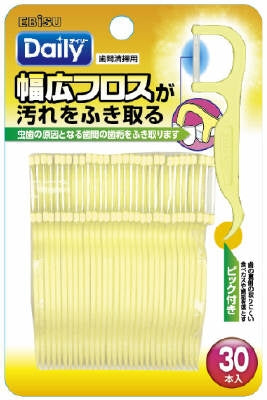 エビス幅広フロス　３０本入 【 エビス 】 【 フロス・歯間ブラシ 】