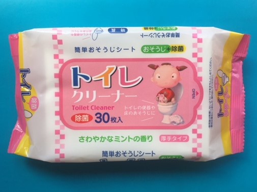 ミントの香りのトイレクリーナー２４枚 【 ペーパーテック 】 【 住居洗剤・トイレ用 】