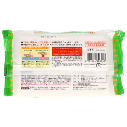 電解水＋セスキ　ＩＨ＆ガスコンロ用シート　２０枚 【 昭和紙工 】 【 住居洗剤・レンジ 】