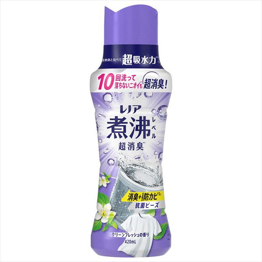 レノア煮沸レベル消臭抗菌ビーズ洗濯槽の防カビクリーンフレッシュの香り本体 【 Ｐ＆Ｇ 】