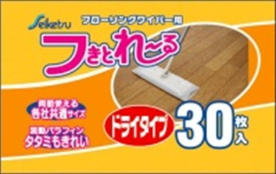 フきとれーる　ドライタイプ　３０枚 【セイケツネットワーク】 【フローリングシートクリーナー】