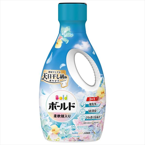 ボールドジェル爽やかフレッシュフラワーサボンの香り本体 【 Ｐ＆Ｇ 】 【 衣料用洗剤 】