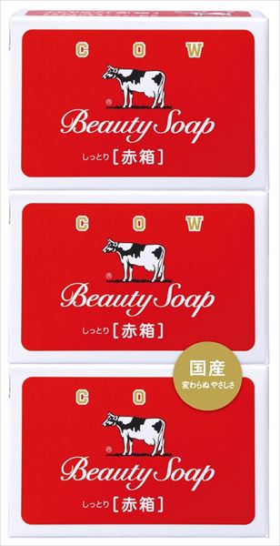 カウブランド　赤箱 【 牛乳石鹸共進社 】 【 石鹸 】