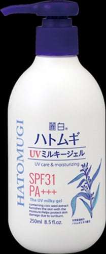 麗白　ハトムギ　ＵＶミルキージェル　ＳＰＦ３１　ＰＡ＋＋＋　ポンプタイプ