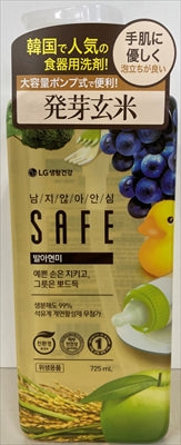 セーフ発芽玄米食器洗剤本体７２５ＭＬ 【 トイレタリージャパン 】 【 食器用洗剤 】