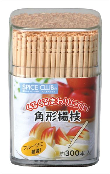 ＳＣ角形楊枝　約３００本 【 大和物産 】 【 割箸・楊枝・竹串 】