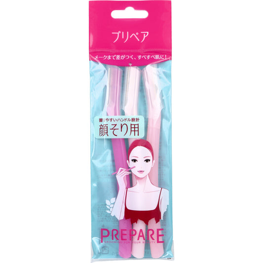 プリペア 顔そり用 L 3本入