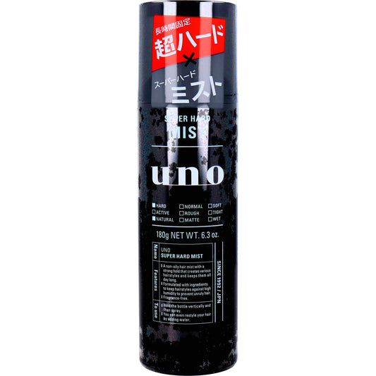 UNO(ウーノ) スーパーハードミスト f 整髪料 180g