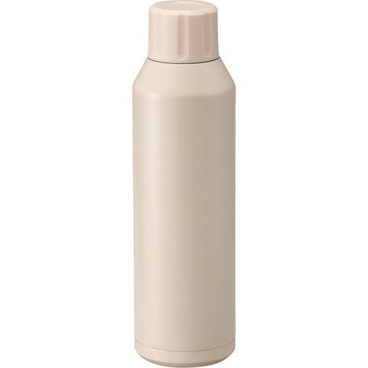 真空ステンレス炭酸ボトル ４８０ｍＬ クリーム B3726