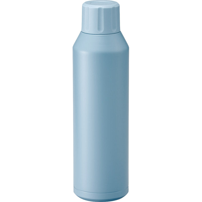 真空ステンレス炭酸ボトル ４８０ｍＬ ブルー B3726
