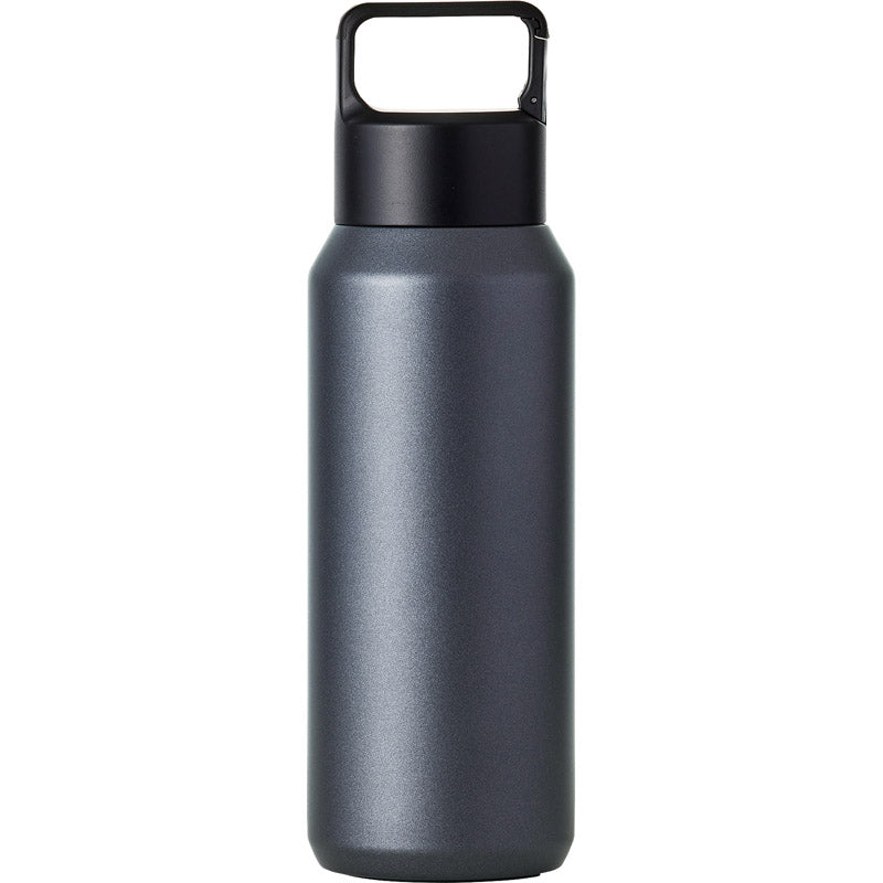真空ステンレス炭酸ボトル ６００ｍＬ ブラック 0061-01