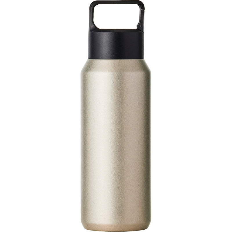 真空ステンレス炭酸ボトル ６００ｍＬ シャンパンゴールド 0061-03