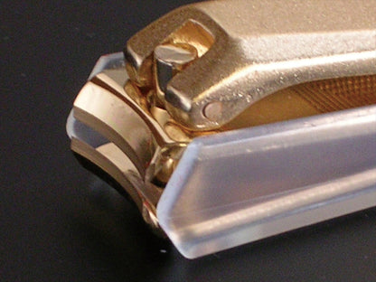 和製金メッキ爪切り（大・カバー付） NC-212KC