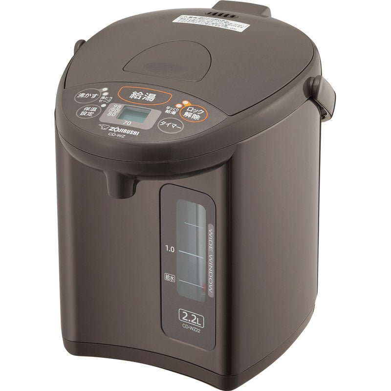 象印 マイコン沸とう電動ポット　２．２Ｌ CD-WZ22-TM