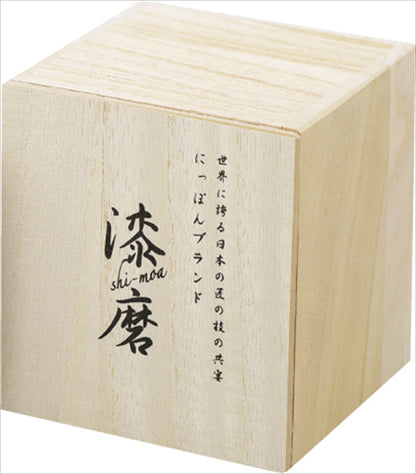 漆磨 二重ロックカップ 黒 SCW-D501