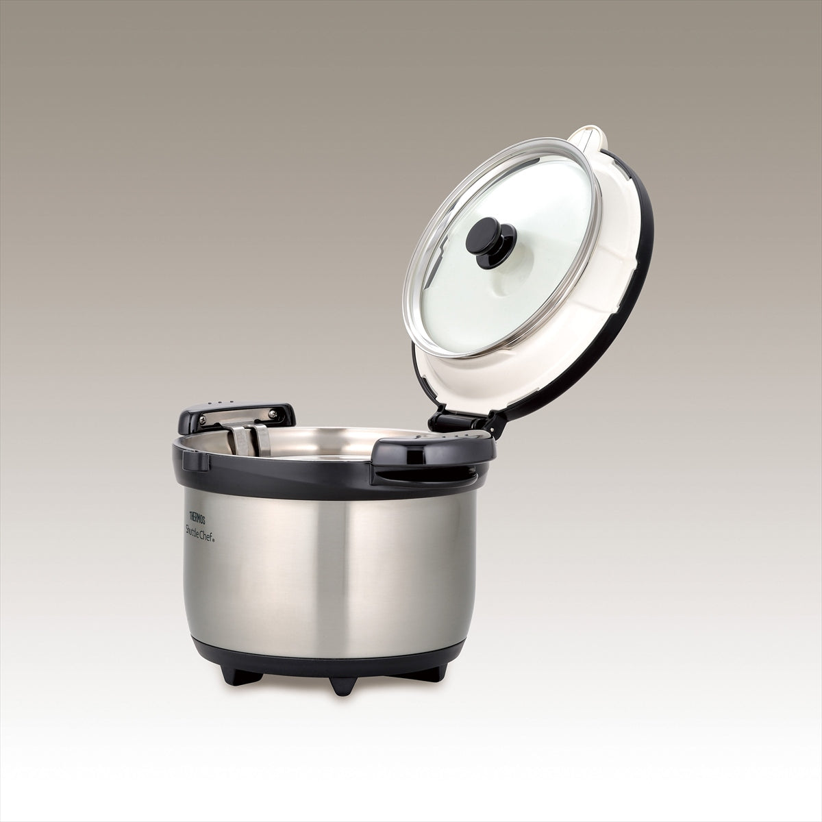 サーモス 真空保温調理器シャトルシェフ クリアブラウン KBG-3000CBW