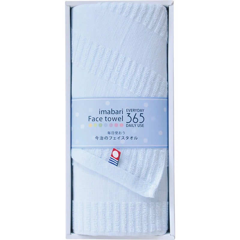 今治フェイスタオル３６５ フェイスタオル１Ｐ ブルー TQS0553211