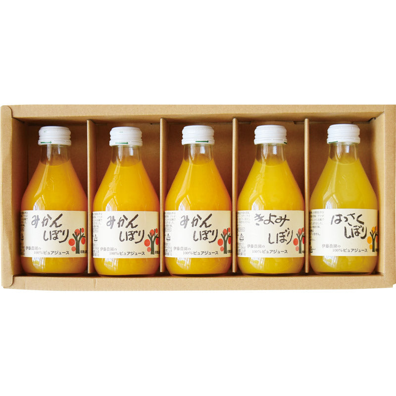 伊藤農園 １００％ピュアジュース　５本ギフトセット 50705g