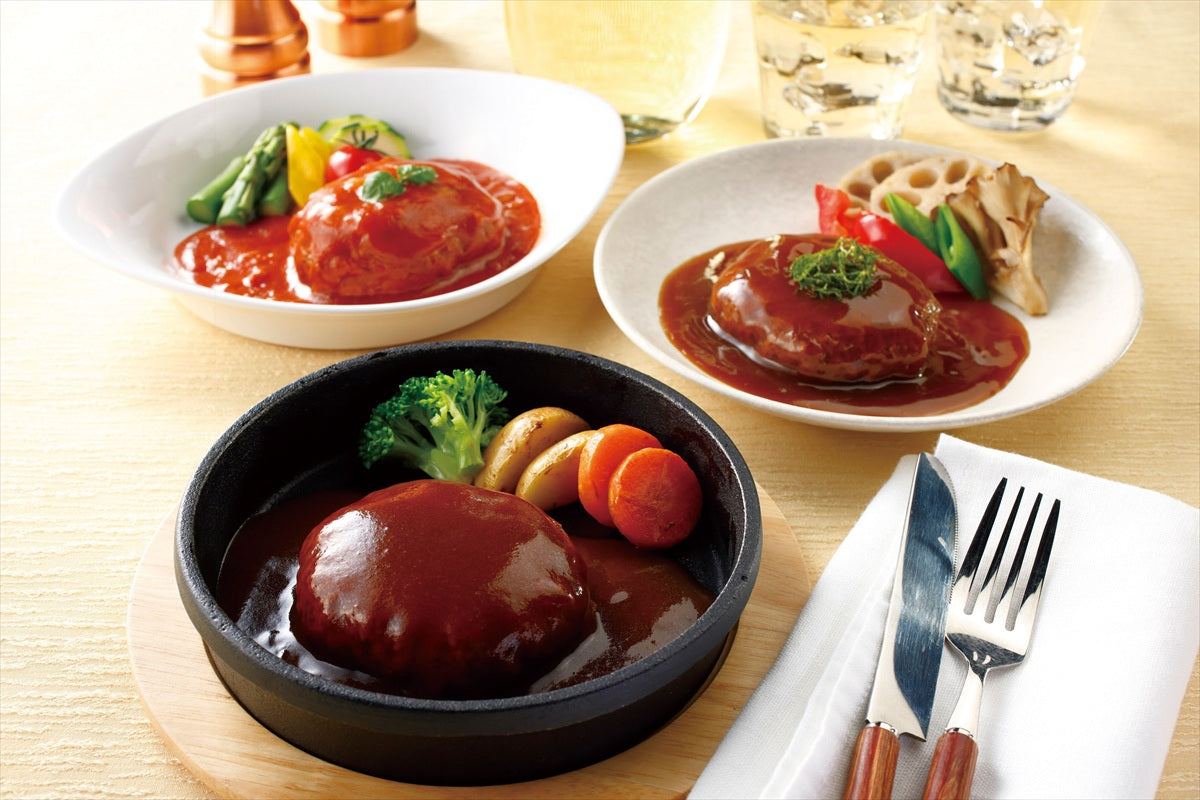 神戸開花亭 レンジ対応 煮込みハンバーグセット　９食 KN-DTT9