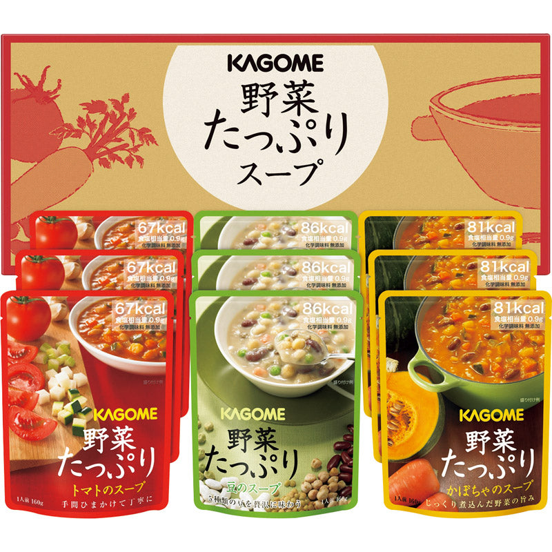 カゴメ 野菜たっぷりスープ SO-30