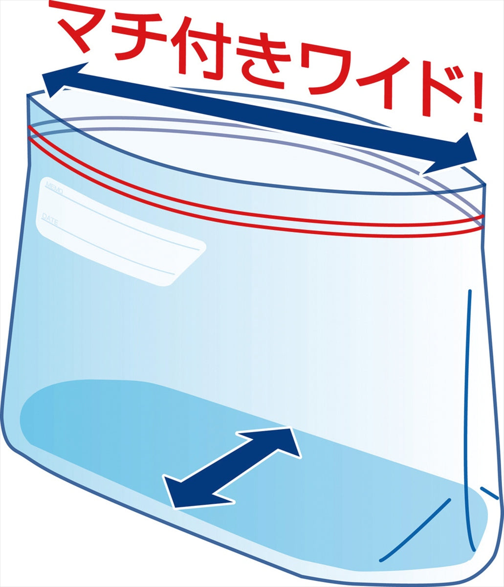 スタンドフリーザーバッグ５Ｐ