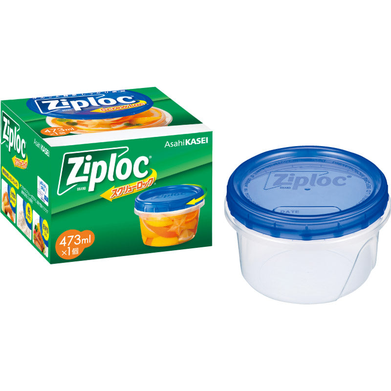 旭化成 ジップロック スクリューロック４７３ｍＬ　１個入